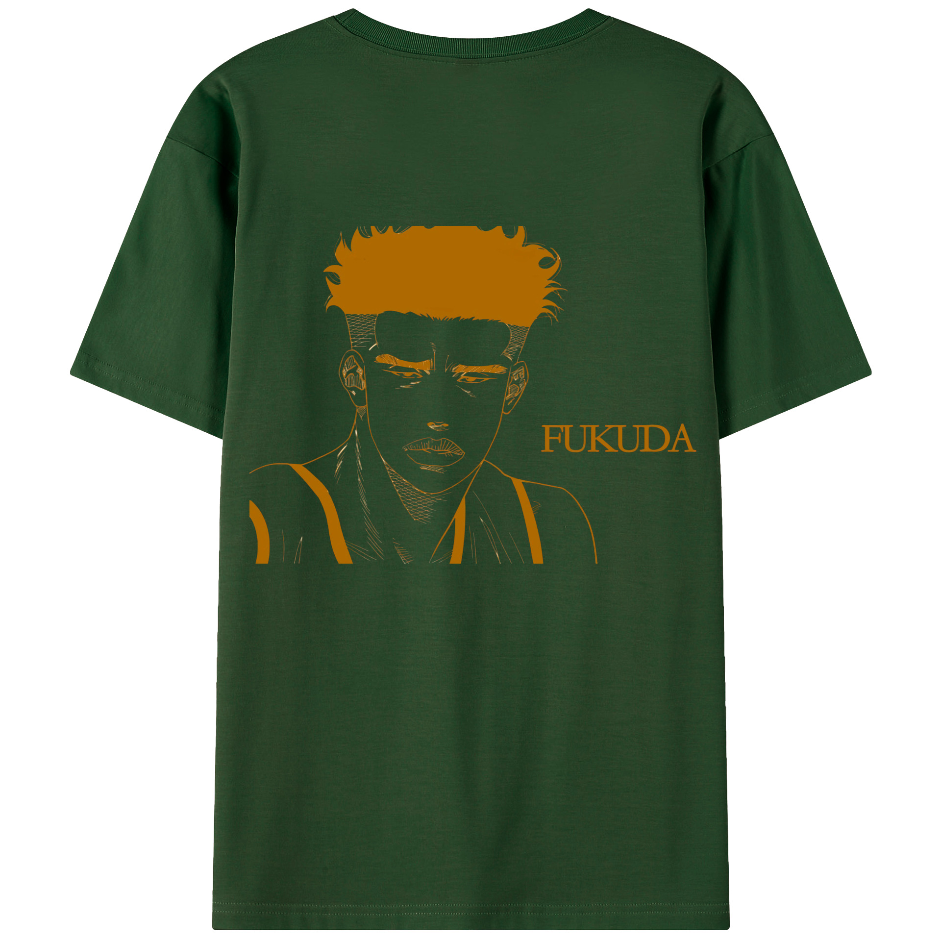 SLAM DUNK／スラムダンク 綿100％半袖Tシャツ（背面プリント）